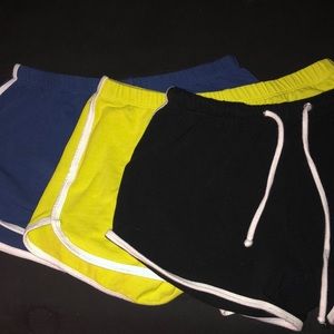 Three shorts & two jackets